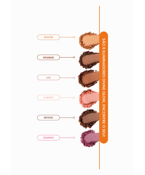 Iluminador Compacto Divine Glow - Glister